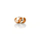 MoP Oval Orange Charm | Hallmark 925 Silver