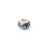 MoP Blue Lines Charm | Hallmark 925 Silver