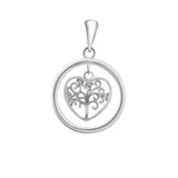 Wisdom Tree in Circle | Hallmark 925 Silver