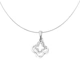 Quadrifoil in Quadrifoil Pendant | Hallmark 925 Silver