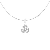 Tri Petal Pendant | Hallmark 925 Silver