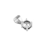 Round Solittaire Pendant Set M | Hallmark 925 Silver