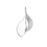 Dual Contrast Leaf Pendant Set | Hallmark 925 Silver