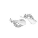 Dual Contrast Leaf Pendant Set | Hallmark 925 Silver