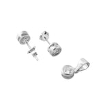 Round Solittaire Pendant Set | Hallmark 925 Silver S